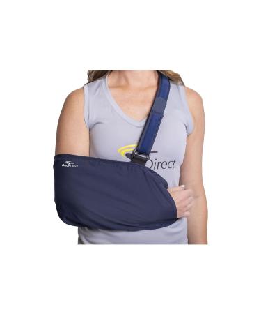 Brace Direct Standard Lightweight Envelope Shoulder Immobilizer 2XL - Adjustable Arm Sling for Dislocation Post-Surgical Support Sprains & Injuries - International Shipping Available - Buy Online on GoSupps.com