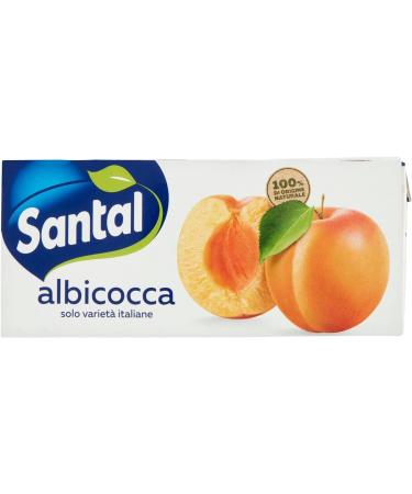 Parmalat Santal Apricot Apricot juice Fruit juice Refreshing drink Brik 3x200ml