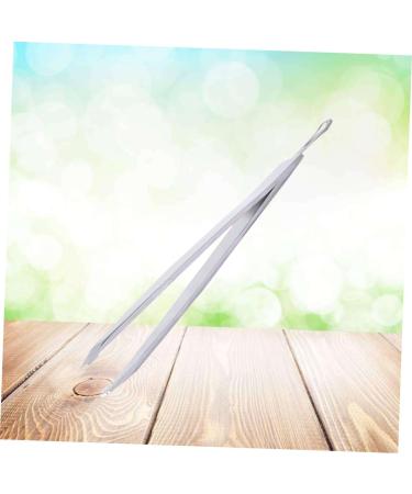 Angoily 1pc Lash Makeup Stainless Steel Eyebrow Eyebrow Clip Beauty Tools Eyebrow Trimming medium Silver - Buy Online on GoSupps.com