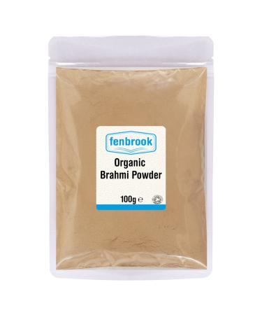 Organic Brahmi Powder 100g | Bacopa Monnieri Powder (Brahmi Leaf) Certified Organic Natural Hair Care