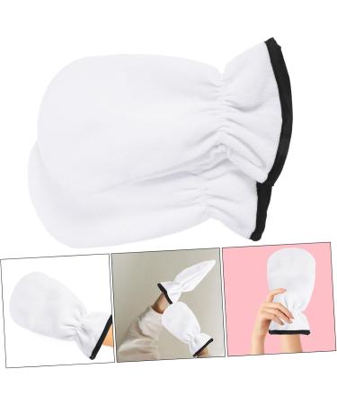 FOMIYES 2 Pairs Maintenance Essential Oil Gloves Hot Wax Mitts Hand Wax Gloves Paraffin Wax for Feet Warmer Hand Care Mittens Hand Mitts Paraffin Hand Mittens Flannel Cosmetic Spa White - Buy Online on GoSupps.com