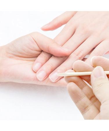 SZITW 100-Piece Multifunctional Nail Stick Set - Double Sided Wooden Cuticle Pusher Tool Durable and Convenient Ideal for Manicure and Pedicure at Home or Salon - Buy Online on GoSupps.com