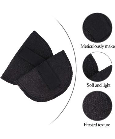 ARTIBETTER Sponge Shoulder Pads - 1 Pair Sewing Shoulder Protectors, Non-Slip, Black - Buy Online on GoSupps.com