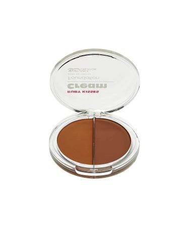 Ruby Kisses Cream Foundation 3D Face Creator - 2-Color Foundation & Concealer | Long Lasting, 12 Hour Wear, Medium to Full Coverage (Level 15) - Buy Online on GoSupps.com