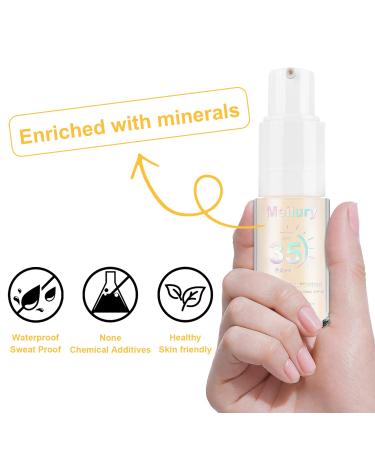 Mineral Sunscreen Powder for Scalp & Hair - SPF 35 PA++ | Lightweight Non-Greasy Broad Spectrum UV Protection | Cruelty-Free (0.71 Oz - Buy Online on GoSupps.com