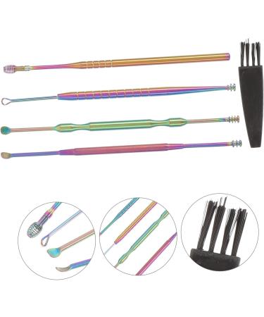 Ear Wax Remover Kit - Set of 3 Stainless Steel and Plastic Ear Cleaning Tools - Buy Online on GoSupps.com