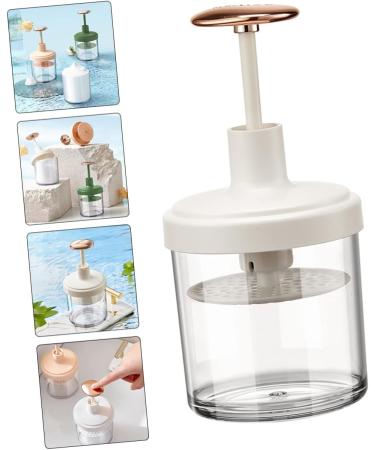 Gogogmee Plastic Foaming Maker Facial Foams Maker Bubble Maker Face Wash Foamer Foams Maker Cup Simple Foaming Cup Facial Cleaning Device Facial Cleaning Tool 17.2X8.2X17.2CM White - Buy Online on GoSupps.com