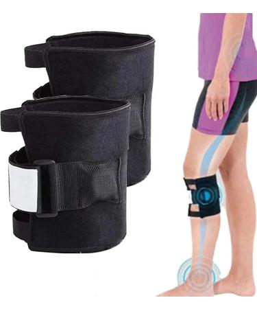 Pressure Point Brace Relieve Acupressure Leg Sciatica - Brace for Sciatica As Seen On Tv,Magnetic Therapy Knee Recovery Pad Brace Leg Knee Back Pain Relief Magic Leg Pad (2pcs)