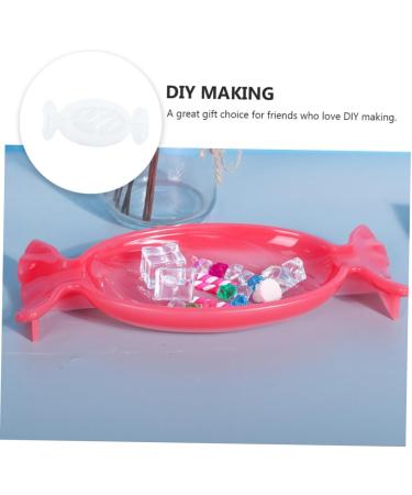 STOBOK Resin Molds 1pc Candy Dish Mold Simple Ice Cubes Silica Gel Handmade Mold - Buy Online on GoSupps.com