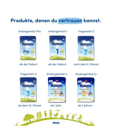 Buy Humana Probalance Follow-Up Milk 3 - Ideal Baby Food for 10+ Months | 4 x 750g Pack | International Shipping Available - Buy Online on GoSupps.com