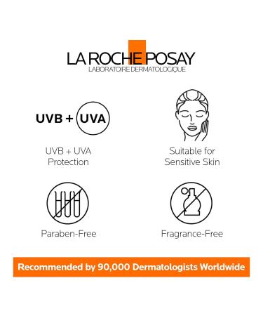 La Roche-Posay Anthelios Face Sunscreen & BUNDLE Broad Spectrum UVA-UVB Sun Protection for all Skin Types Lightweight Non-Greasy Texture Non-Comedogenic Water Resistant Fragrance Free DRY TOUCH SPF 60 - Buy Online on GoSupps.com