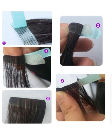 Jemesi 60-Piece Replacement Tape for Hair Extensions - High Adhesive Invisible Strip | Best Quality Hair Adhesive Tapes - Buy Online on GoSupps.com