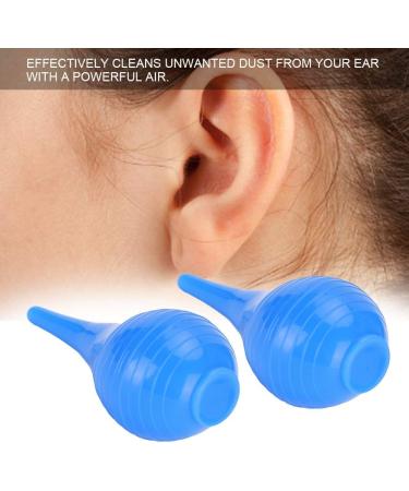 Ear Syringe Cleaner Set - 2-Piece Ear Cleaning Ball & Dust Blower Pump - 25ml Ear Care Tool for Optimal Hygiene - Buy Online on GoSupps.com