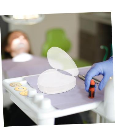 Solustre Heart-Shaped Retainer & Prosthesis Cases - 2-Pack Artificial Tooth Container for Women | Stylish & Practical Dental Solutions - Buy Online on GoSupps.com