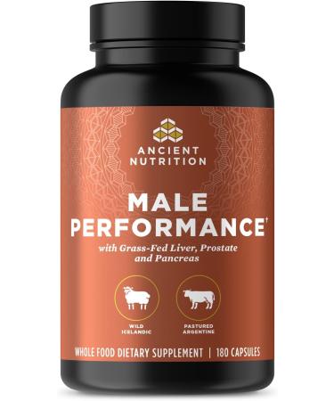 Ancient Nutrition Male Performance Whole Food Supplement - 180 Capsules