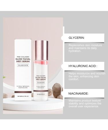 Hydrating Face Spray | 80ml Brightening Moisturizing Treatment Lightweight Facial Moisturizer - For Day Night Travel Makeup Radiance Deep Hydration Beauty - Buy Online on GoSupps.com