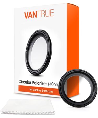 Vantrue 40mm Ultra-Slim CPL Filter for E1, E2, E3, E1 Lite Dash Cam - Reduce Glare, Enhance Contrast - Buy Online on GoSupps.com