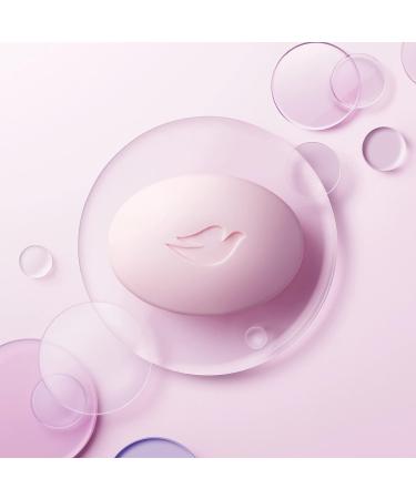 Dove Beauty Bar 3.75 oz - Moisturizing Gentle Skin Cleanser for Soft Care - Pink, 4 Bars - Buy Online on GoSupps.com