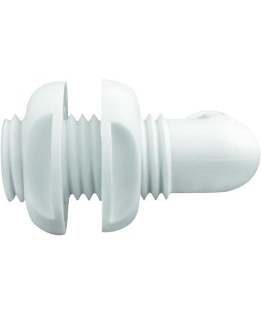 Attwood 3877-3 Polypropylene 90-Degree Thru-Hull Connector - White Finish - Buy Online on GoSupps.com