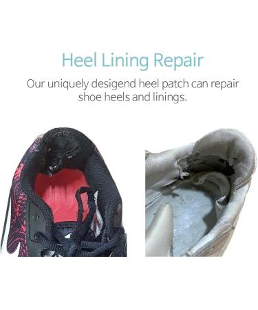 Black Shoe Heel Repair Patch Kit - Prevents and Fixes Lining Holes - Buy Online on GoSupps.com