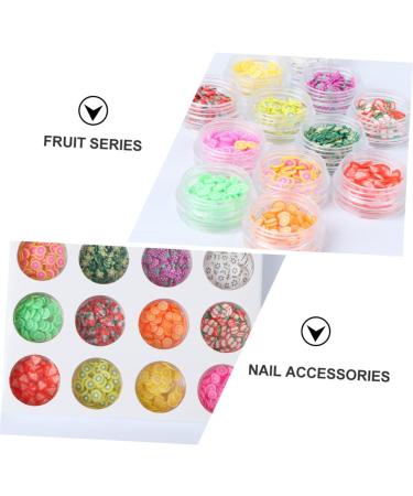 FRCOLOR 1 Set Slice Nail Decoration Strawberry Ornament Tropical Nail Art Decor 3d Fruit Slices Calcomanias Para U as Fruit Manicure Decals Nail Charms Strawberry Stickers Strawberry Decor - Buy Online on GoSupps.com