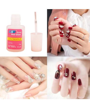 Professional Rhinestones Acrylic Beauty Nail Care Tool False Nails Tips Nail Art Glue Manicure - Buy Online on GoSupps.com