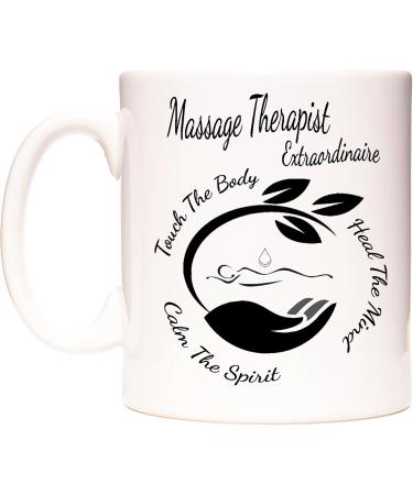 Massage Therapist Gift Mug - Extraordinaire Coffee & Tea Cup for Masseurs & Masseuse - Buy Online on GoSupps.com