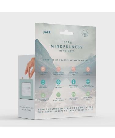 Shop Pikkii Mindfulness in 90 Days Scroll Box | Daily Mindfulness Guide & Wellbeing Gift - Buy Online on GoSupps.com