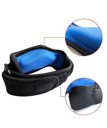 Tennis Elbow Brace for Men & Women - Tendonitis Support Strap for Lateral Epicondylitis & Golfer's Elbow - Adjustable Compression Band (1 pcs - Buy Online on GoSupps.com