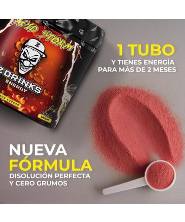  Z ZDRINKS ENERGY Z Drinks - Sugar Free Powdered Energy Drink - 40 Services Cola Flavour Low Calorie (16 Lime) with Vitamins and Minerals - Buy Online on GoSupps.com