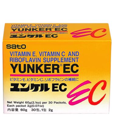 Sato Yunker Vitamin E & C Supplement 30 Count