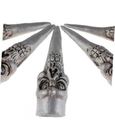 Amosfun 2 Sets Halloween Decor Fancy Witch Fingers Halloween False Nails Nail Art Halloween Costume Accessories Halloween Scary Props Artificial Nails Cat Claw Nail Set Skeleton - Buy Online on GoSupps.com