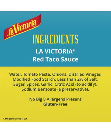 La Victoria Red Taco Sauce Mild 15 oz - Authentic Mexican Flavor - Buy Online on GoSupps.com