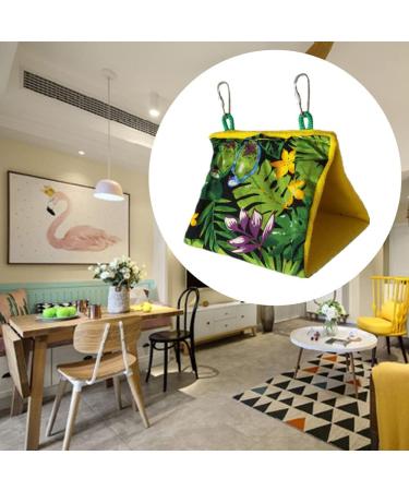 NA Parrot Hanging Cage Small Pet Warm Hanging Bed for Parakeets Myna Pigeon Tropical Rain Forest - Buy Online on GoSupps.com