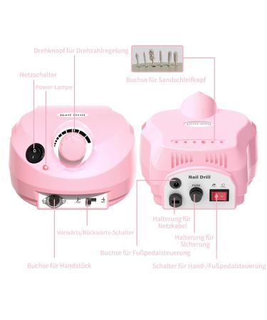 Buy Aisely Electric Nail Cutter | Adjustable 30000 RPM Nail Files for Gel Nails - International Shipping Available - Buy Online on GoSupps.com