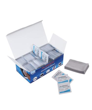 150 Pack Pre-Moistened Lens Wipes ALIBEISS Screen Wipes for Glasses Camera Tablets Smartphone Screens and Other Delicate Surfaces 150 Count (Pack of 1) - Buy Online on GoSupps.com