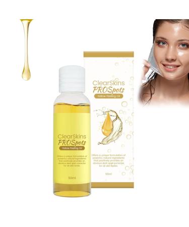Body Peeling Oil, Brightening Oil for Dark Skin, Extra Strong Peeling Oil, Peeling Oil for the Body, Extra Strong Yellow Peeling, Yellow Peeling Oil for Dark Skin (1PC)