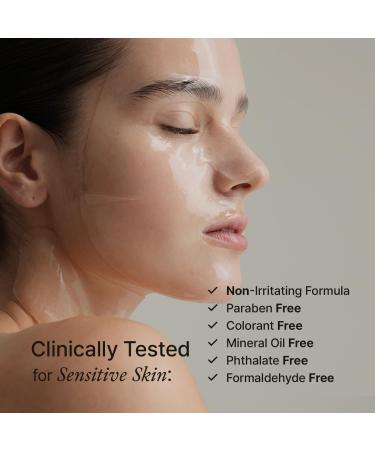 House of B Glow Glutathione 2-Step Face Film Set for Wrinkle Reduction & Skin Tone Enhancement Shine Your Light with Korean Mask 1 Count (Pack of 1) - Buy Online on GoSupps.com