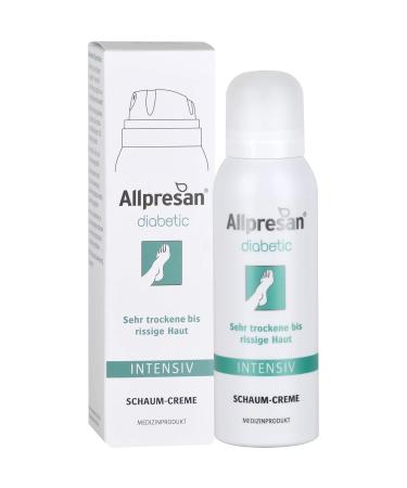 Allpresan Diabetic Intensive Foam Cream - 125ml for Very Dry & Cracked Foot Skin - Ideal for Diabetes Mellitus - Buy Online on GoSupps.com