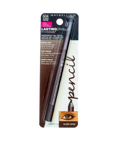 Myb Es Lstng Drma Pncl 60 Size .04 O Maybelline Eye Studio Lasting Drama Eye Pencil 604 Glazed Toffee .04oz