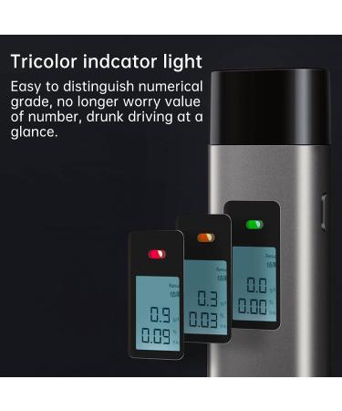 Lydsto Professional-Grade Portable Breathalyzer for Personal & Professional Use - Accurate Alcohol Tester for Drivers & Home - Buy Online on GoSupps.com