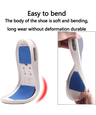 SDEQA Adjustable Diabetic Walking Shoes Memory Foam Extra Wide Swollen Sneakers for Elderly - Size 10F - Buy Online on GoSupps.com