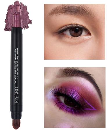 Eye Shadow Sticks - Eyeshadow Pencil Double Head Crayon Brightener Makeup Eyeshadow Stick Waterproof Eye Makeup for Women Girls Shakven 07 - Buy Online on GoSupps.com