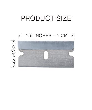 Single Edge Razor Blade 10 Pack - Super Sharp SK5 Blades in Dispenser - Heavy Duty Oven Scraper Tool Refills - Buy Online on GoSupps.com