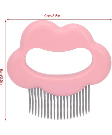 Buy Cat Comb - Skin-Friendly Elastic Half-Curved Massage Comb for Cats | Cat-Safe Exfoliating Grooming Tool in Pink - International Shipping Available - Buy Online on GoSupps.com