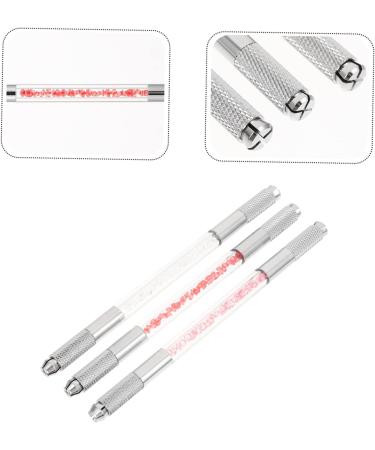 NOLITOY 9 Pcs Fruit Embroidery Pen Brow Pencil Makeup Tool Metal Pen Crystal Pen Miss Make up Cosmetics 1 count (Pack of 1) Assorted Colorx3pcs - Buy Online on GoSupps.com