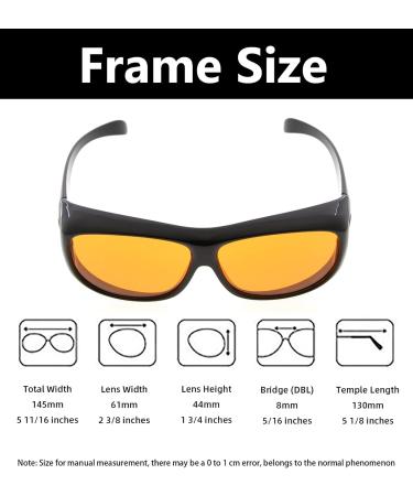Blue Light Blocking Glasses for Men & Women - Tortoise Frame with 100% Blue Light Filter - Optimize Eye Protection - Buy Online on GoSupps.com