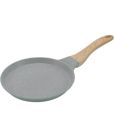 Verdant Touch Breakfast Frying Pan Nonstick Frying Pan Green Aluminum Alloy Glossy Breakfast Frying Pan with Ergonomic Handle for Kitchen 20cm/7.9in - Buy Online on GoSupps.com