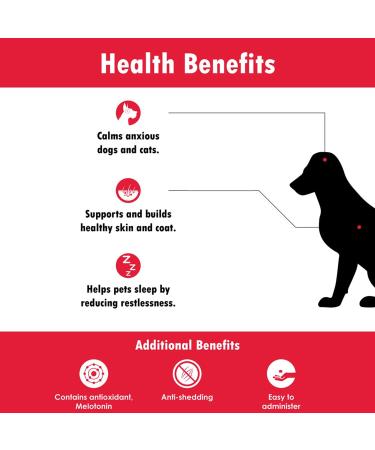 Mela-Vet Melatonin Calming Soft Chews for Dogs - Vet-Formulated Anxiety Relief & Skin Health - 120 Tasty Chews - Buy Online on GoSupps.com