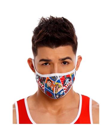 Jor COMIC protective mask multicoloured multicoloured one size